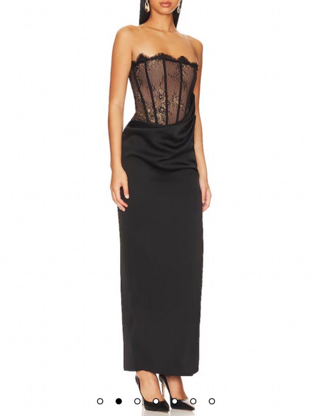 Nalani Maxi Lace Dress - Picture 2 of 4